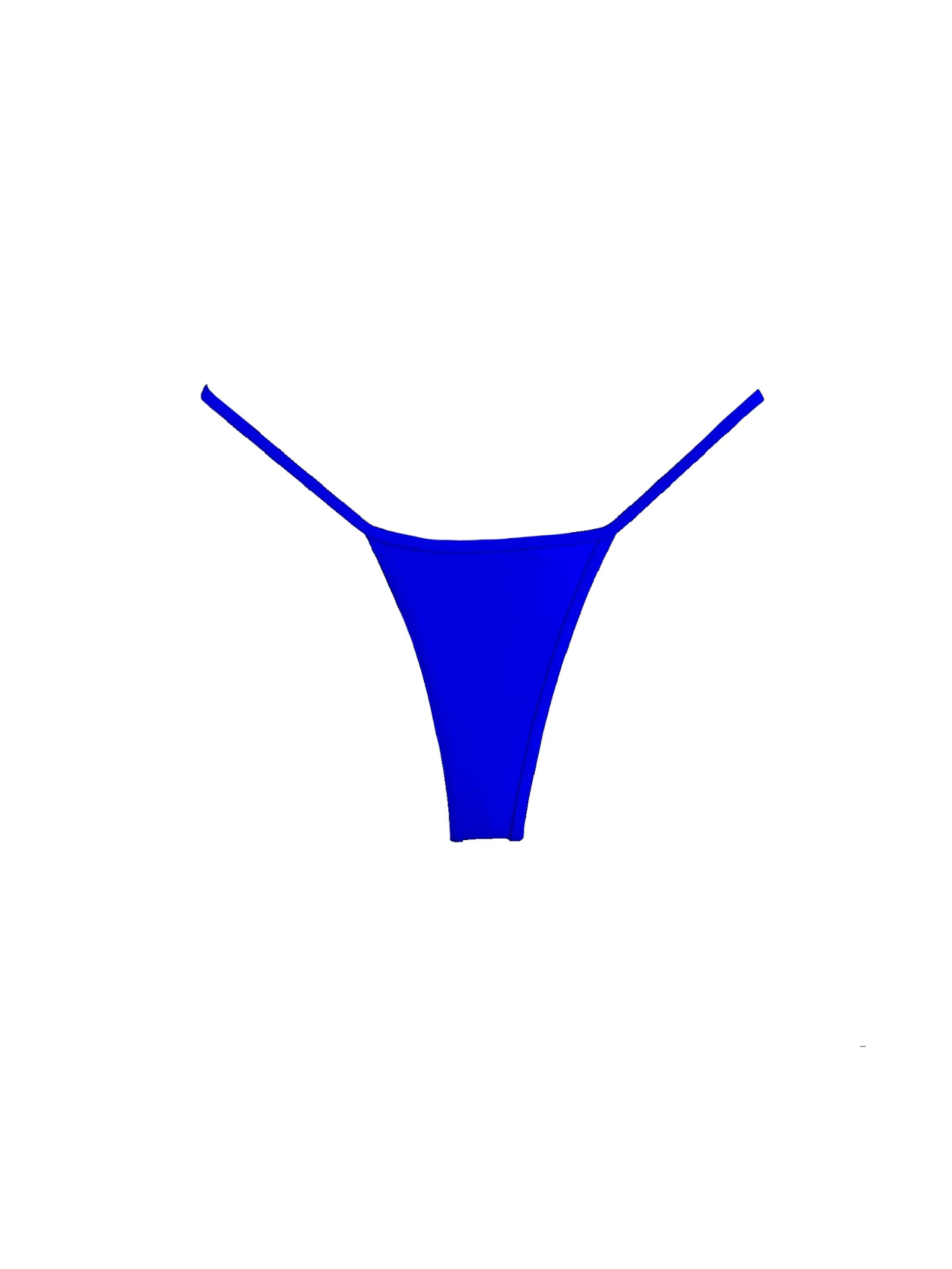 Manhattan Micro Bikini Bottom - Blue