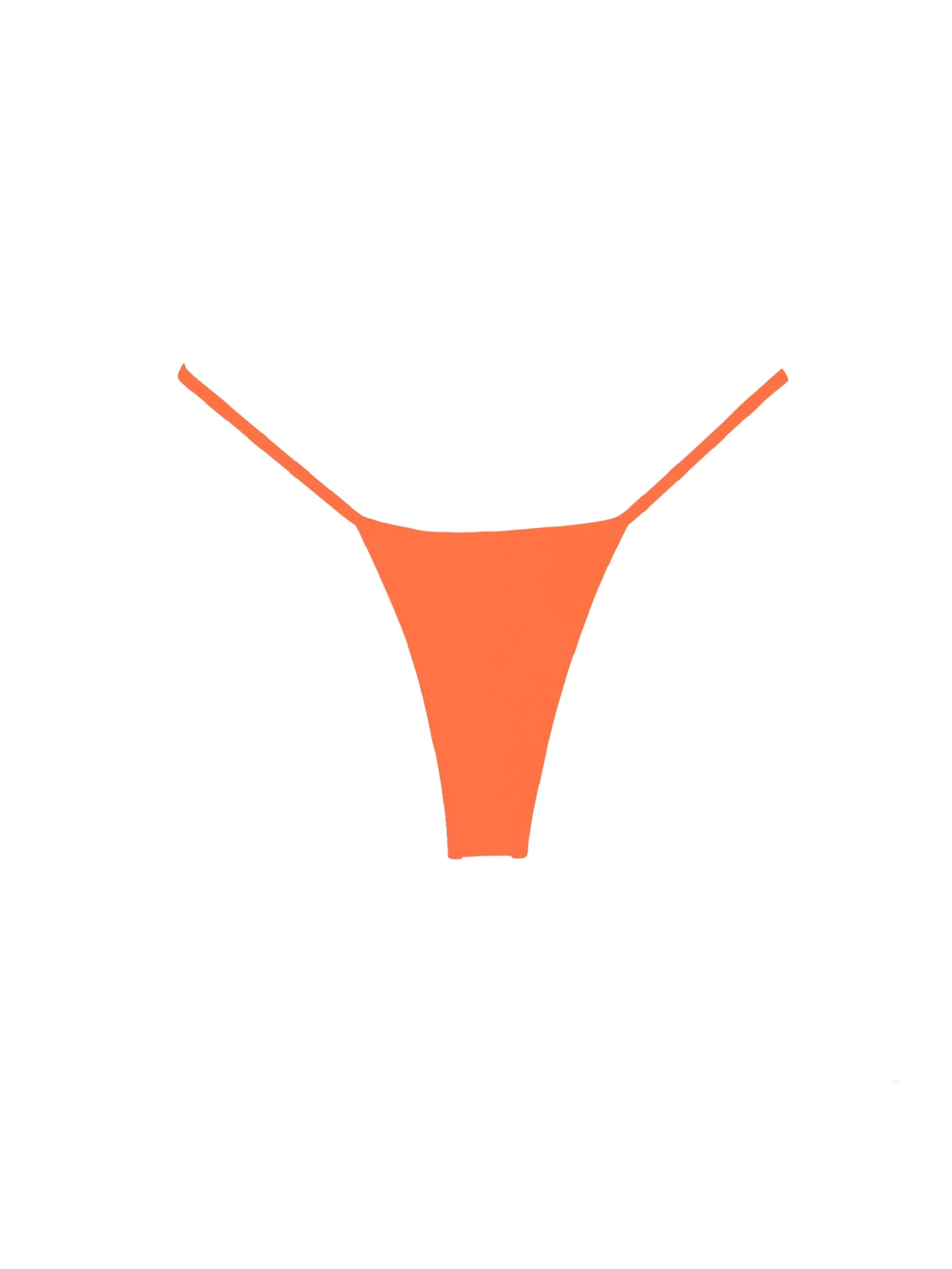 Manhattan Micro Bikini Bottom - Orange