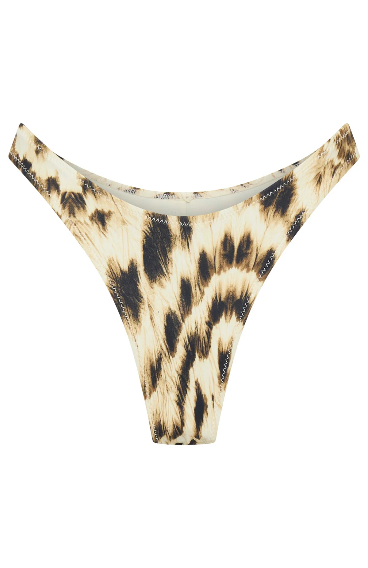 Savannah Wild High-Cut Thong Bikini Bottom