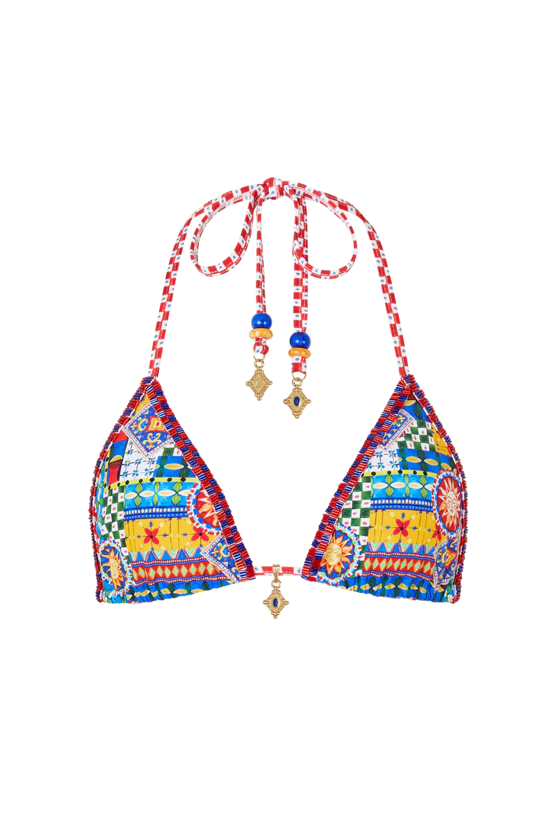 Riviera Sliding Triangle Bikini Top