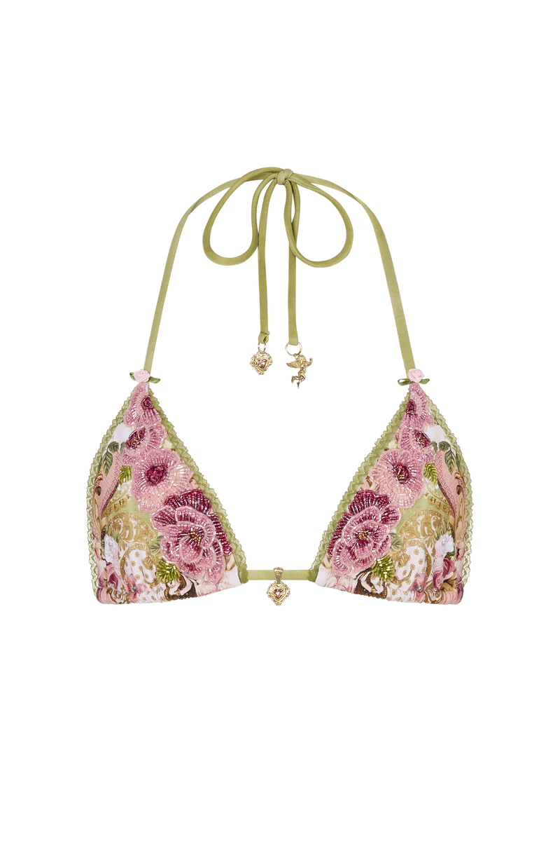 Florence Tie-Back Triangle Bikini Top