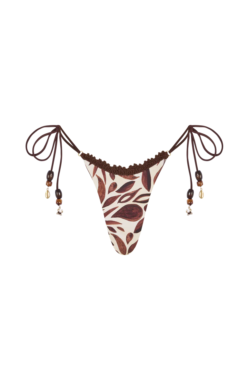 Zahara Tie-Side Bikini Bottom