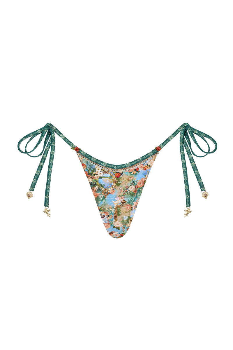 Monaco Tie-Side Thong Bikini Bottom