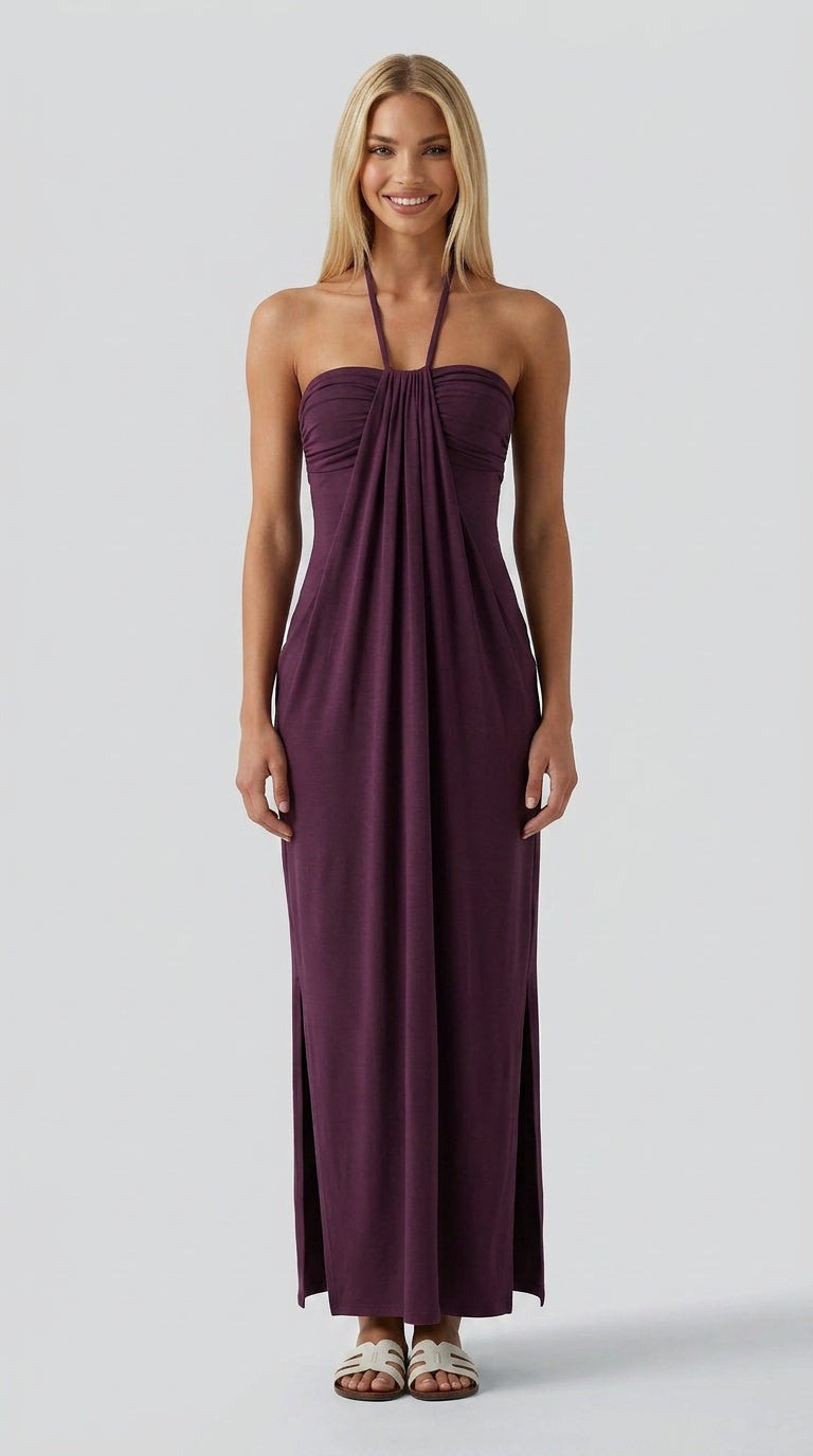 Santorini Breeze Maxi Dress