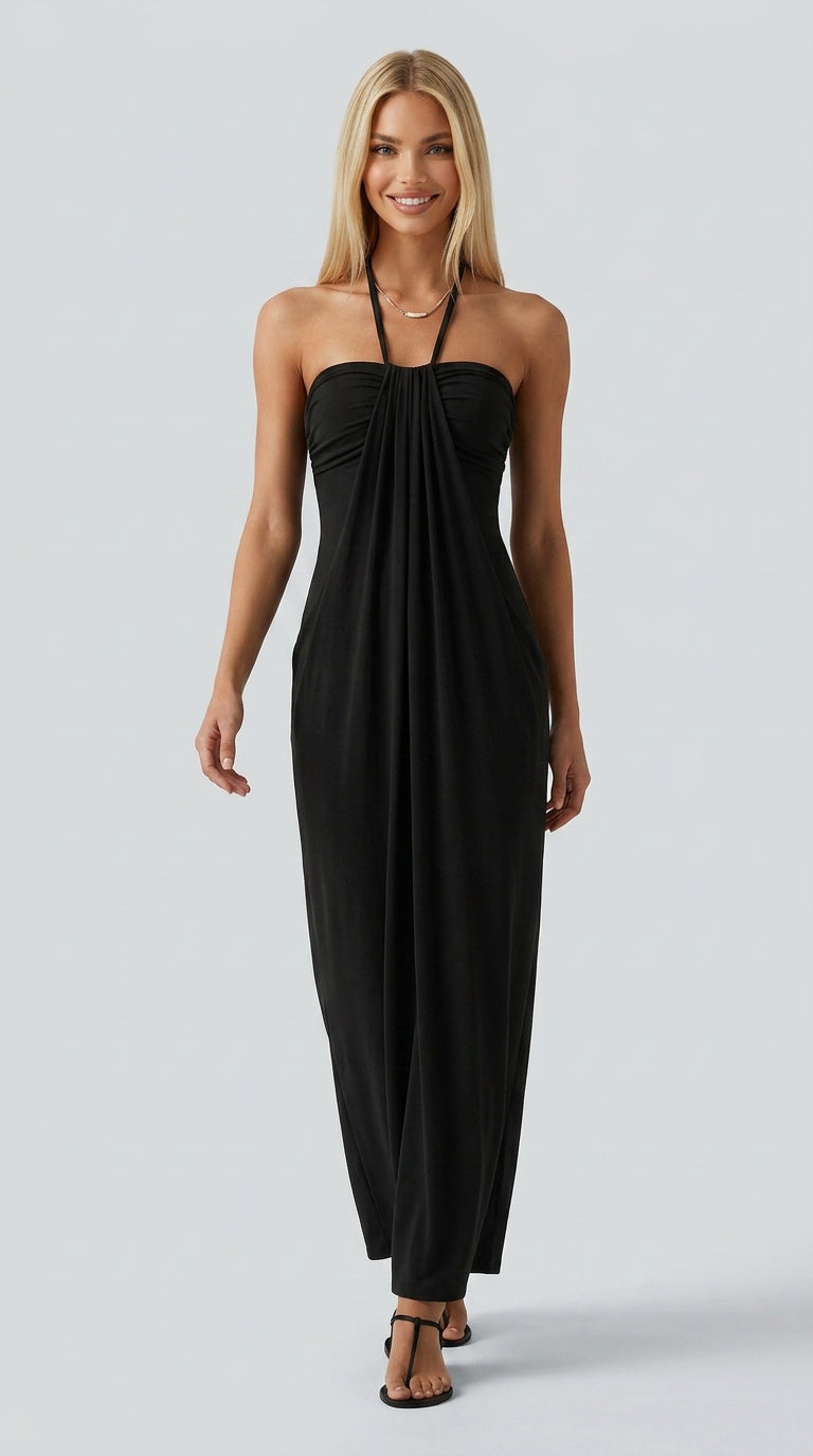 Santorini Breeze Maxi Dress