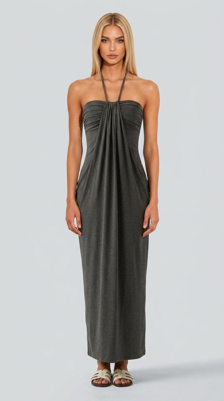 Santorini Breeze Maxi Dress