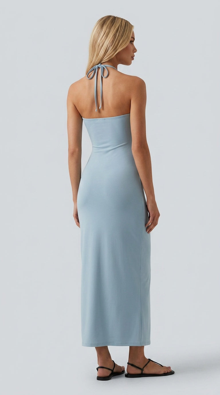 Santorini Breeze Maxi Dress
